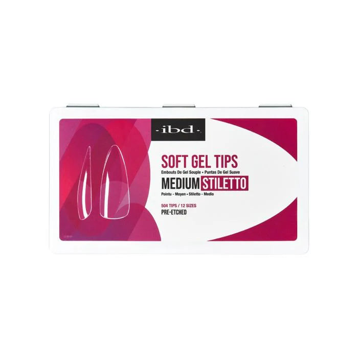 IBD GEL TIPS MEDIUM STILETTO
