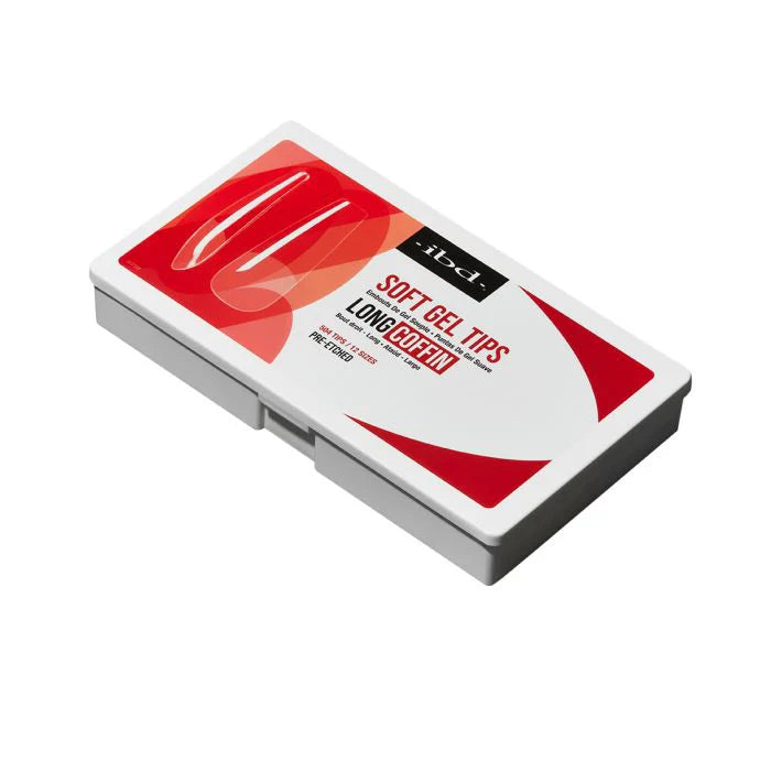 IBD GEL TIPS LONG COFFIN